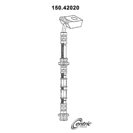 Centric Parts BRAKE HOSE 150.4202